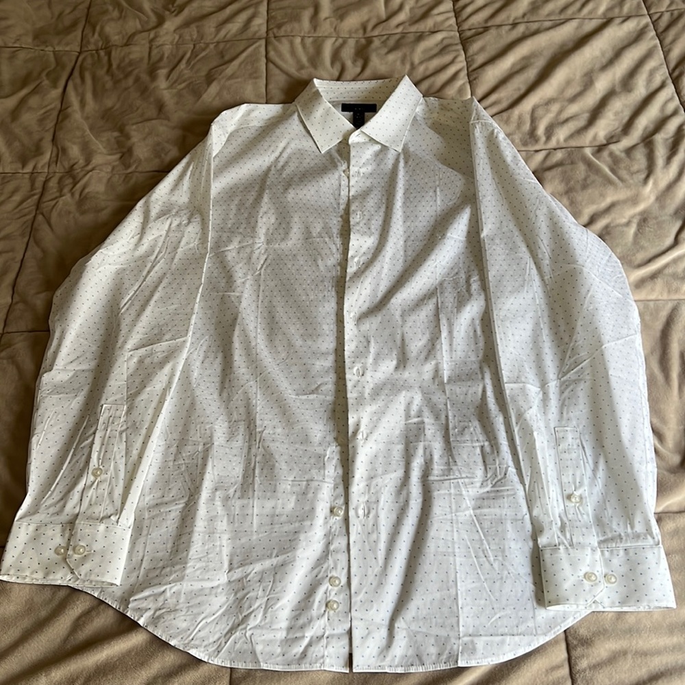Alfani Slim Fit Mens Dress Shirt XL